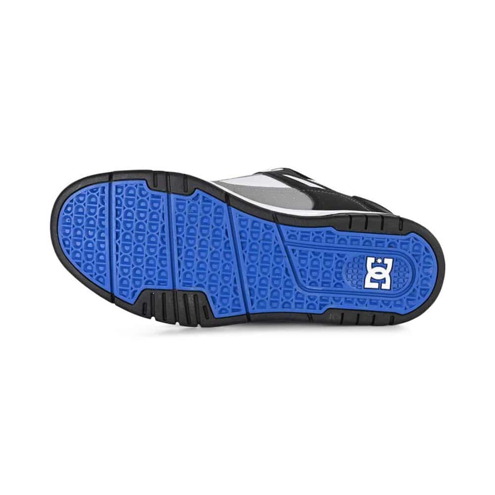 DC Stag Skate Shoes - White/Grey/Blue (SP24)