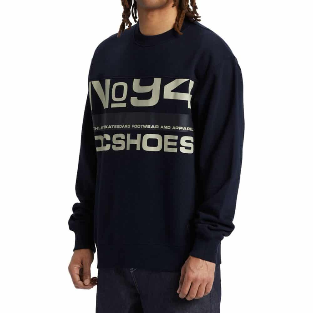 DC Static 94 Pullover Crew - Navy Blazer