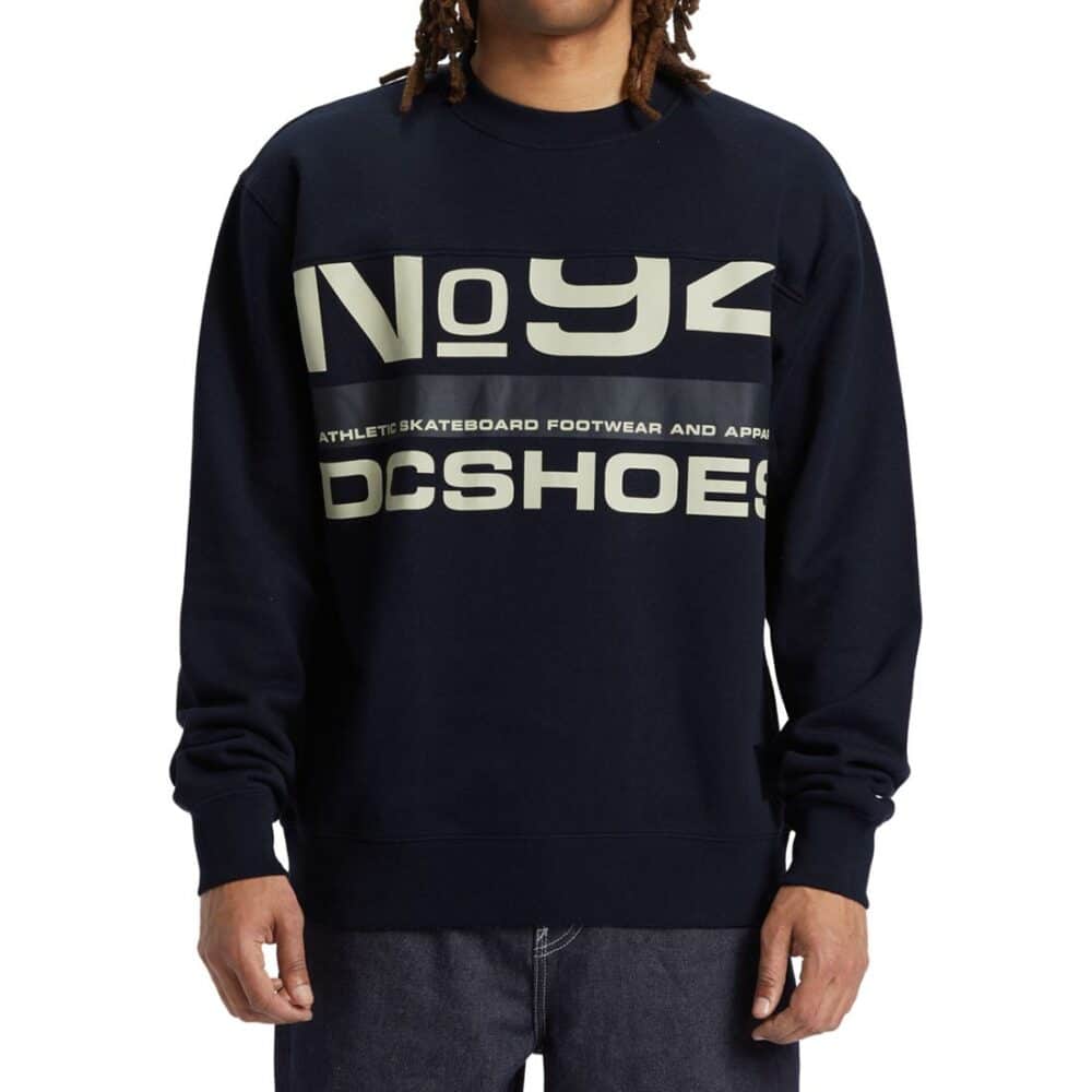 DC Static 94 Pullover Crew - Navy Blazer