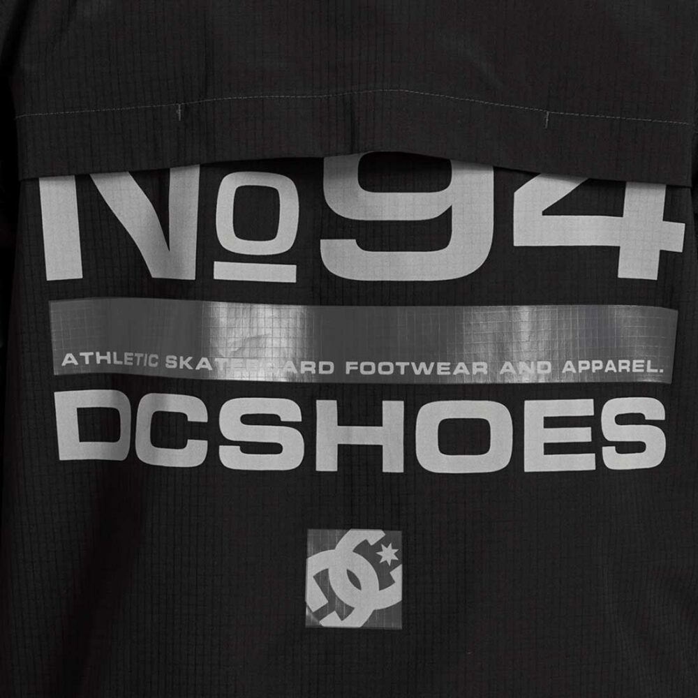DC Static 94 Windbreaker Jacket - Black