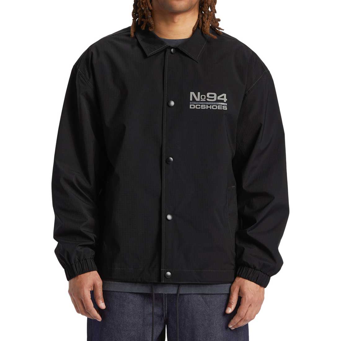 DC Static 94 Windbreaker Jacket Black Supereight