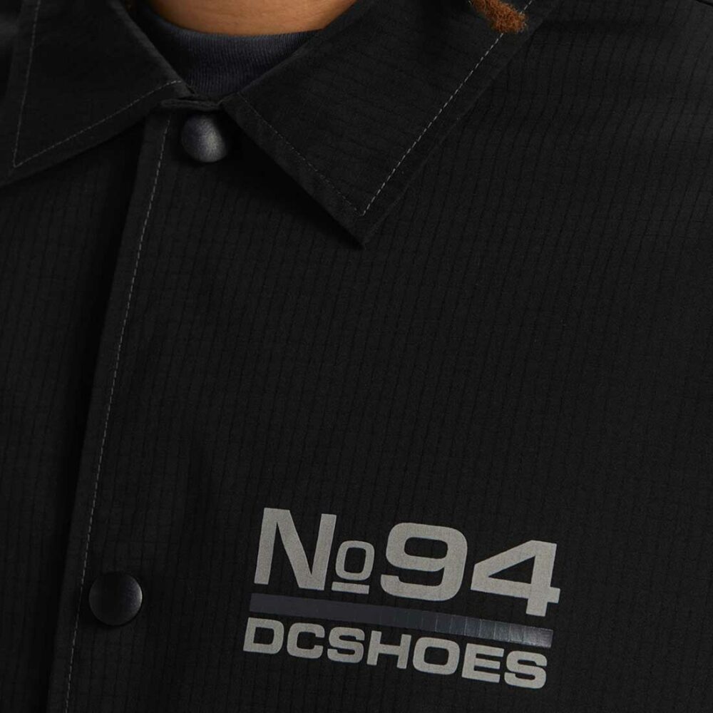 DC Static 94 Windbreaker Jacket - Black