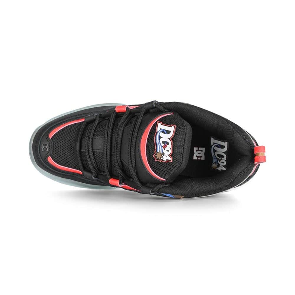 DC Truth OG Skate Shoes - Black/Red/Blue