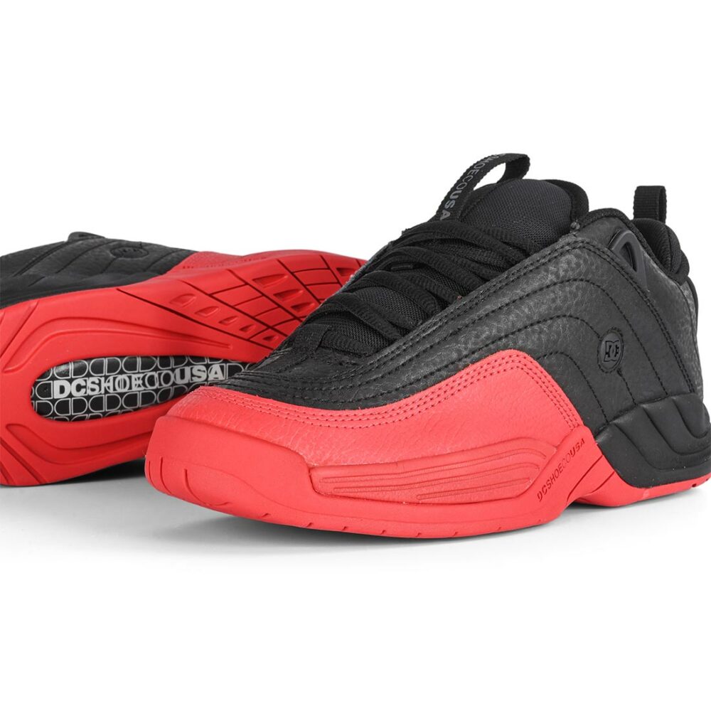 DC Williams OG Skate Shoes - Black/Red