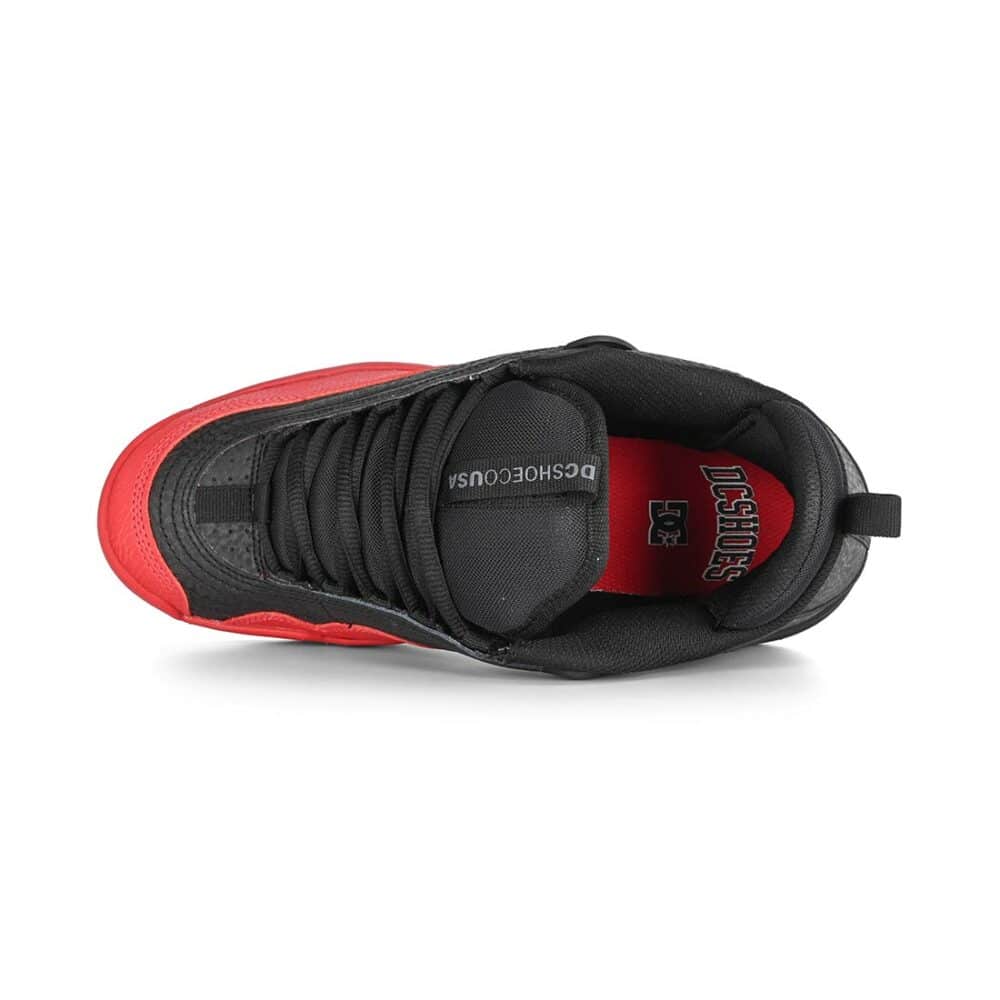 DC Williams OG Skate Shoes - Black/Red