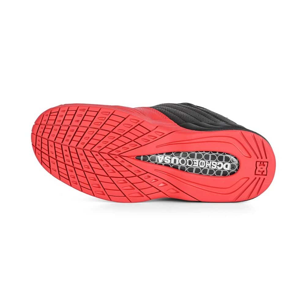 DC Williams OG Skate Shoes - Black/Red