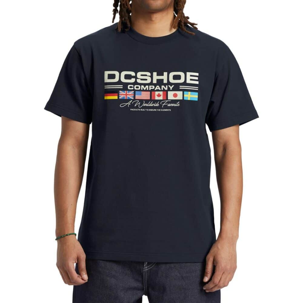 DC Worldwide Favourite S/S T-Shirt - Navy Blazer