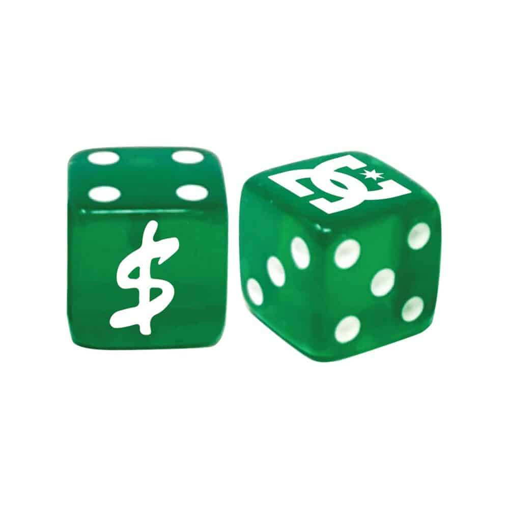 DC x Cash Only Dice - Green