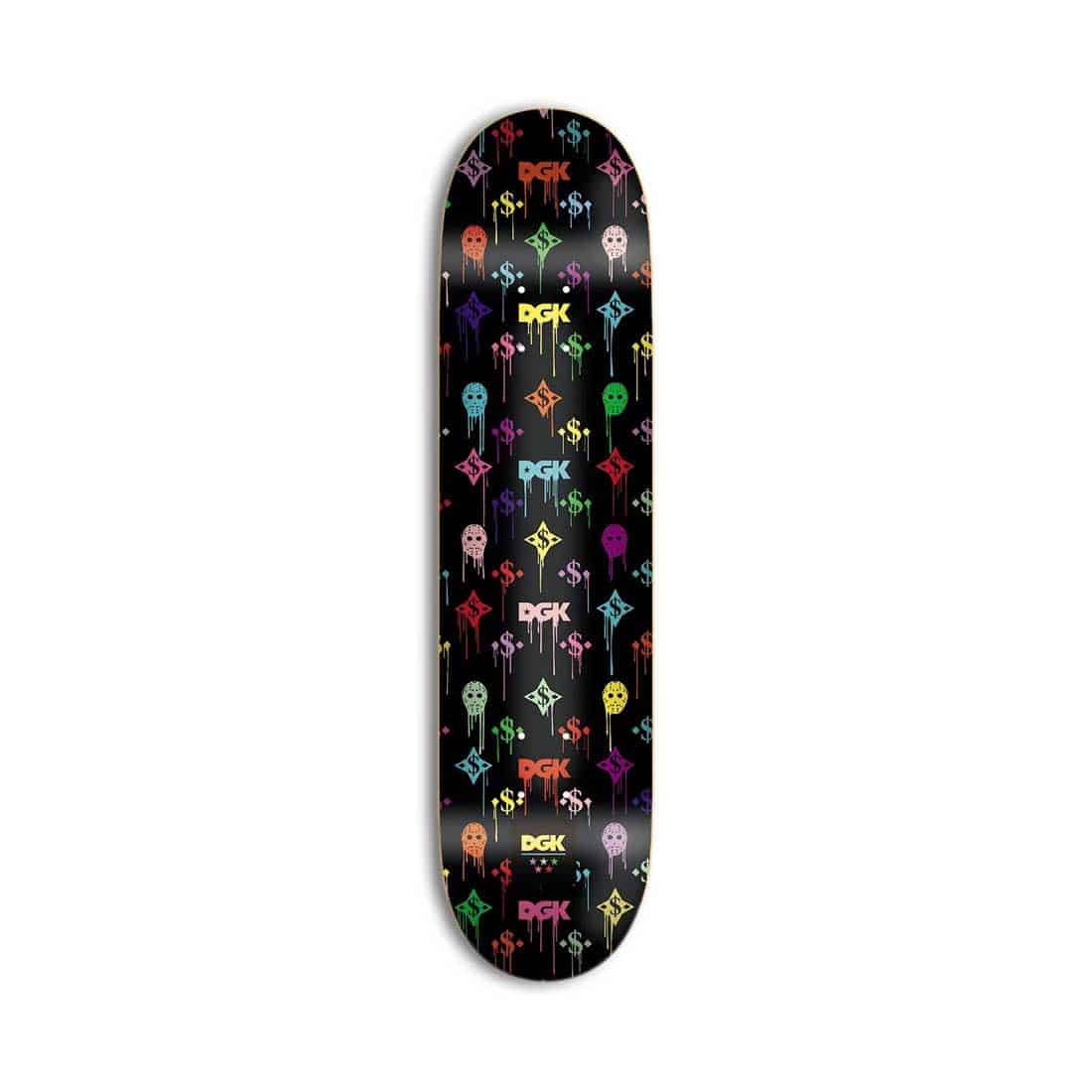 DGK Monogram Lenticular 8.25″ Skateboard Deck - Black