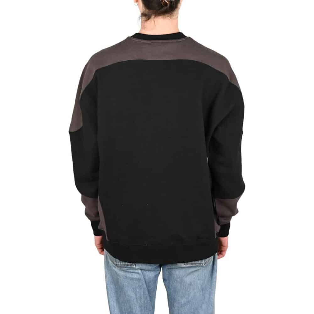 Deus Ex Machina Fixer Crew Sweater - Black