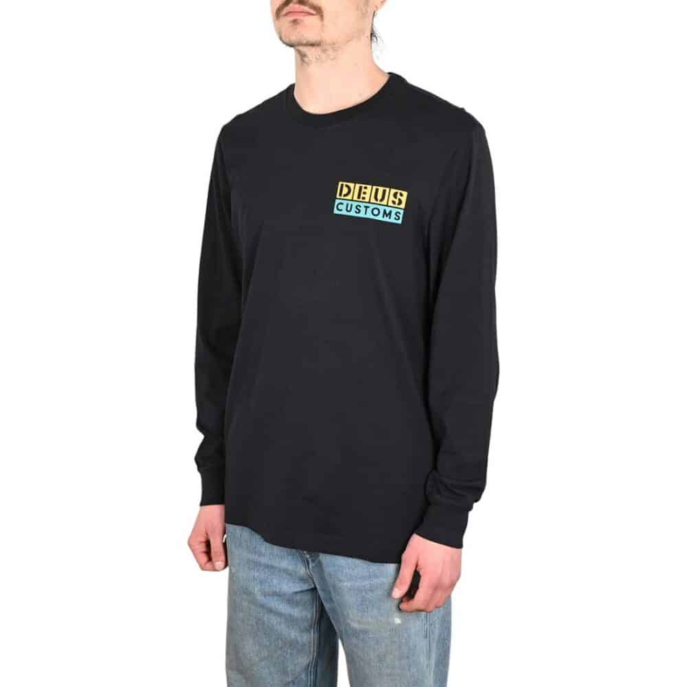 Deus Ex Machina Tictac L/S T-Shirt - Black