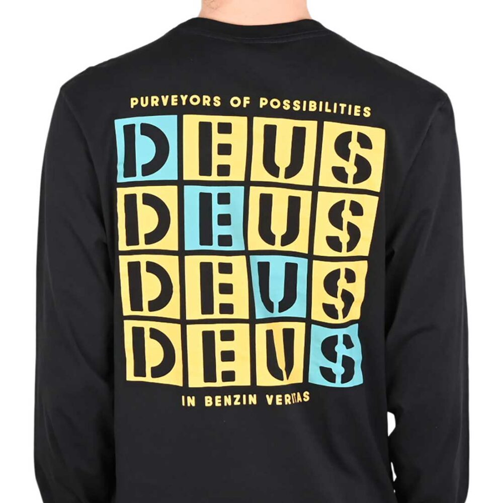 Deus Ex Machina Tictac L/S T-Shirt - Black