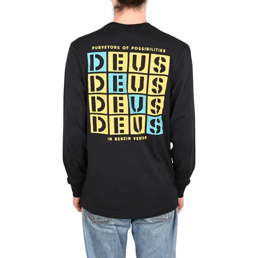 Deus Ex Machina Tictac L/S T-Shirt - Black