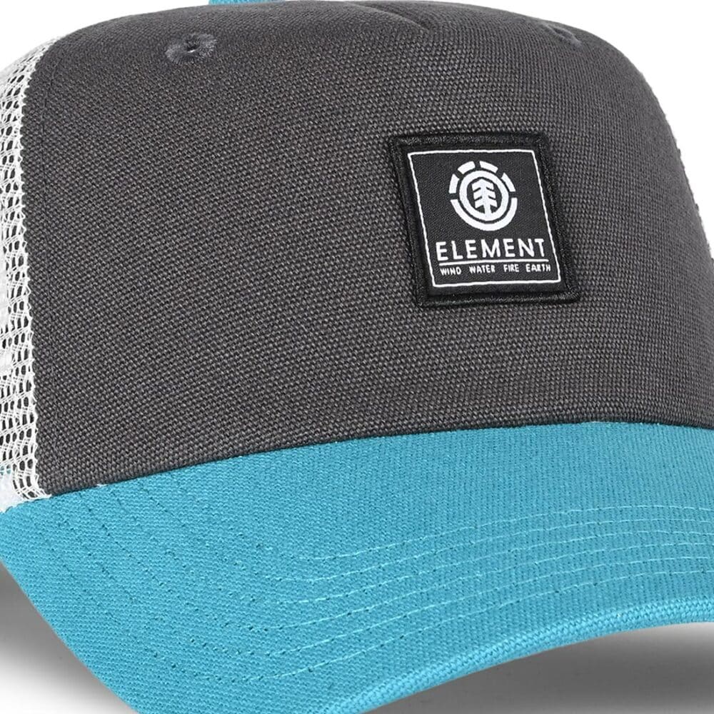 Element Icon Mesh Trucker Cap - Off Black (SP24)