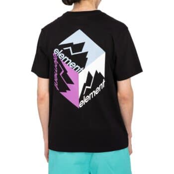 Element Joint Cube S/S T-Shirt - Flint Black