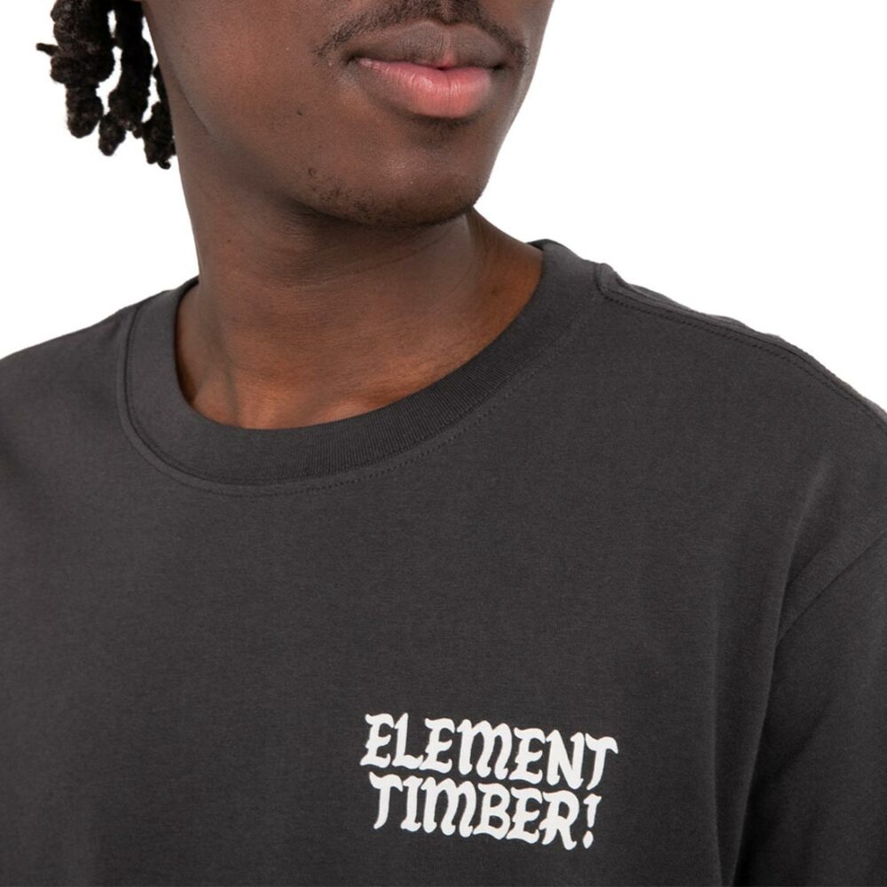 Element x Timber Jester S/S T-Shirt - Off Black