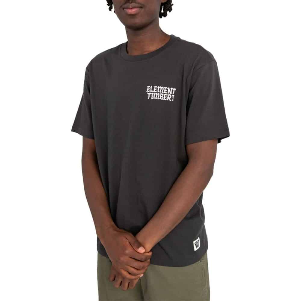 Element x Timber Jester S/S T-Shirt - Off Black