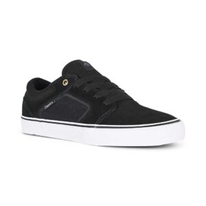 Emerica Cadence Skate Shoes - Black/White/Gold