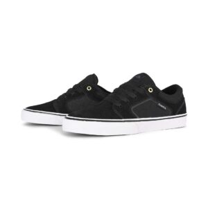Emerica Cadence Skate Shoes - Black/White/Gold