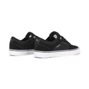 Emerica Cadence Skate Shoes - Black/White/Gold