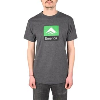 Emerica Classic Combo S/S T-Shirt - Charcoal Heather