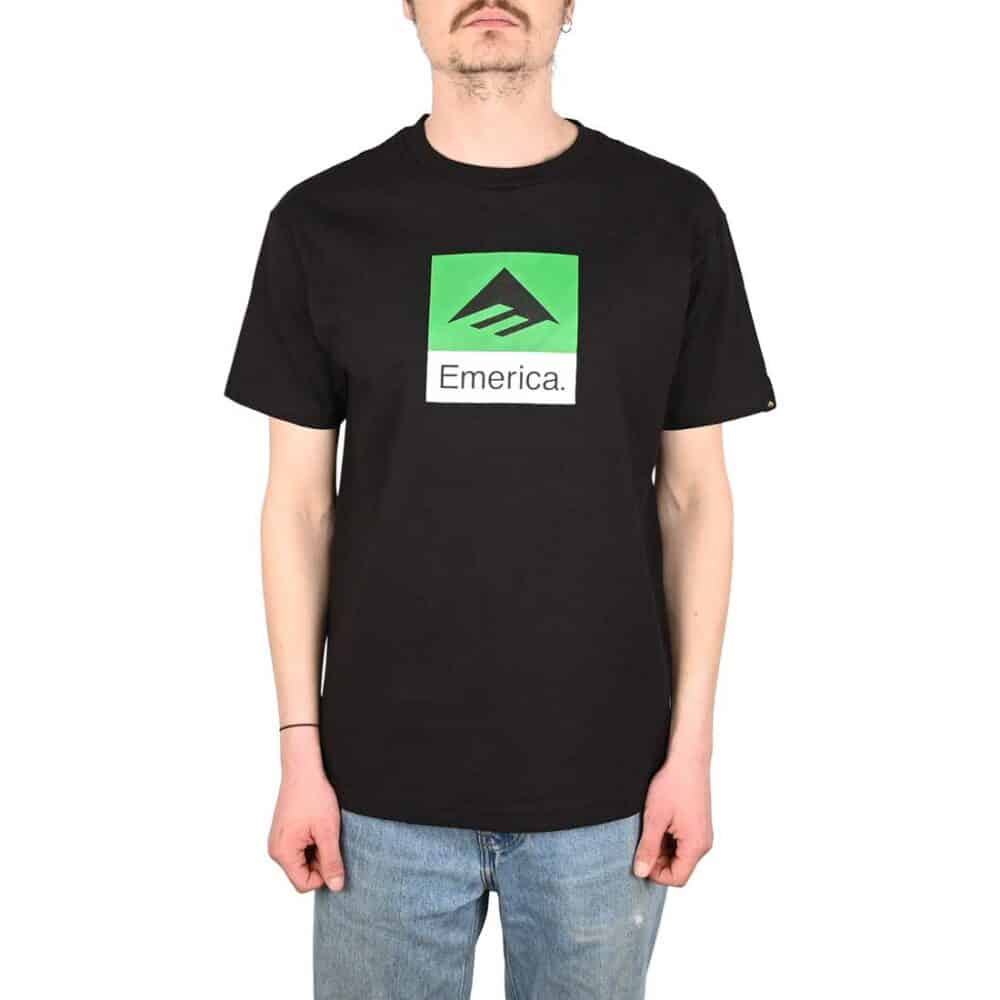 Emerica Classic Combo S/S T-Shirt - Black