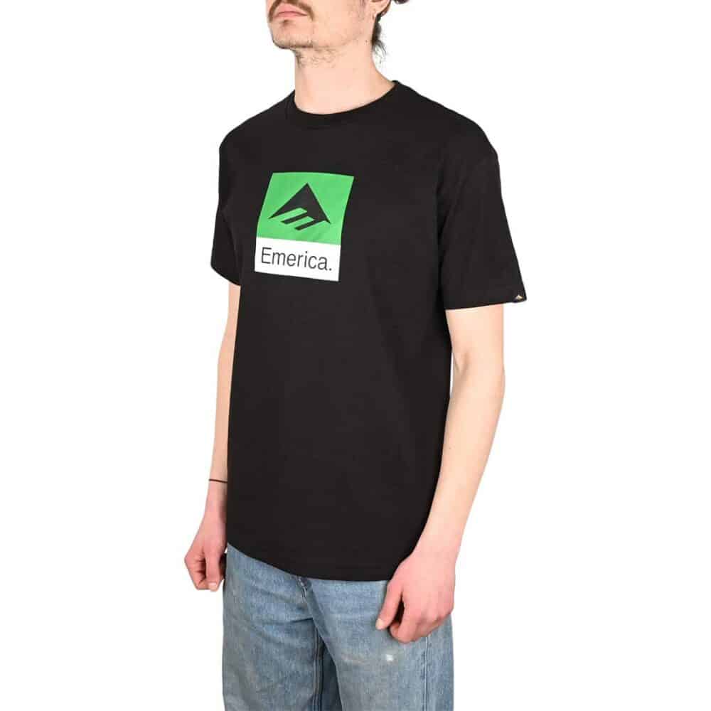 Emerica Classic Combo S/S T-Shirt - Black