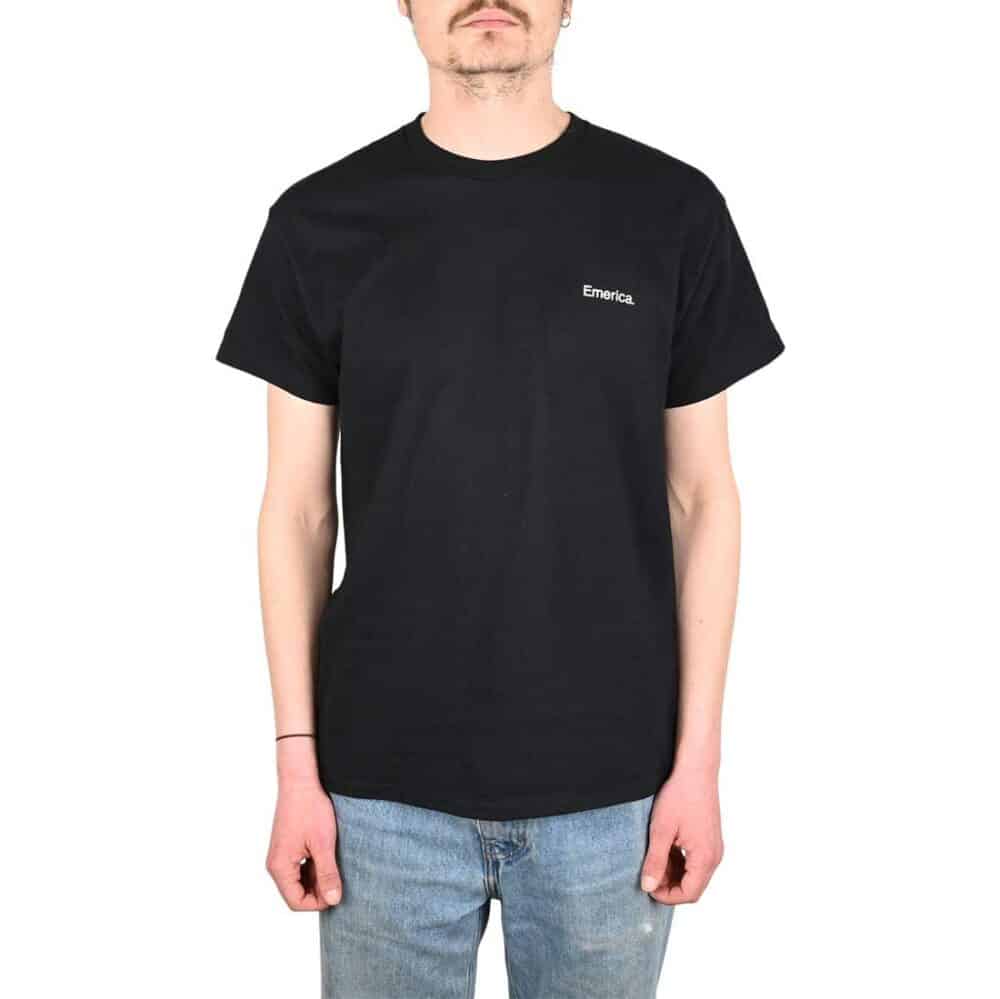 Emerica Lockup S/S T-Shirt - Black