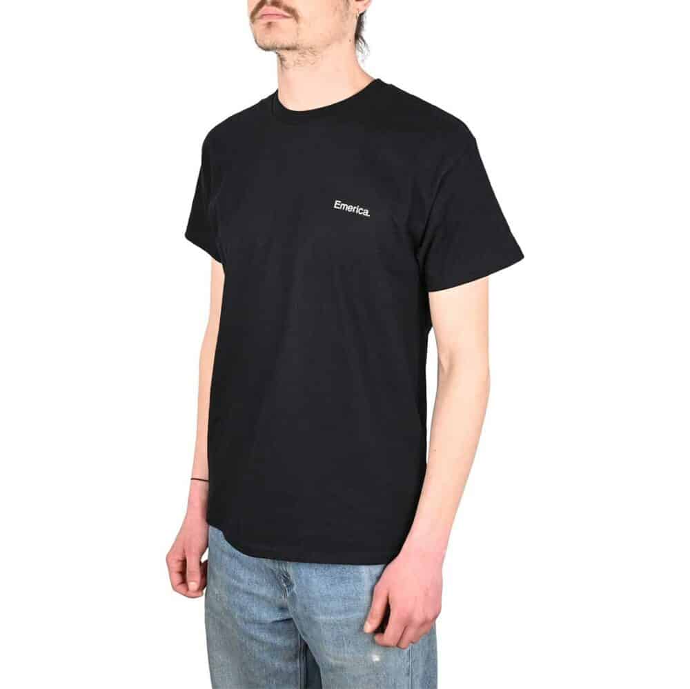 Emerica Lockup S/S T-Shirt - Black