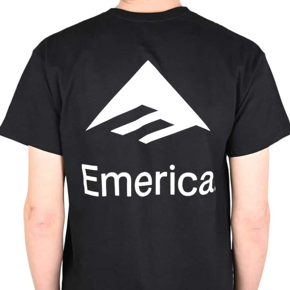 Emerica Lockup S/S T-Shirt - Black