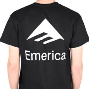 Emerica Lockup S/S T-Shirt - Black