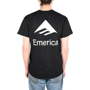 Emerica Lockup S/S T-Shirt - Black