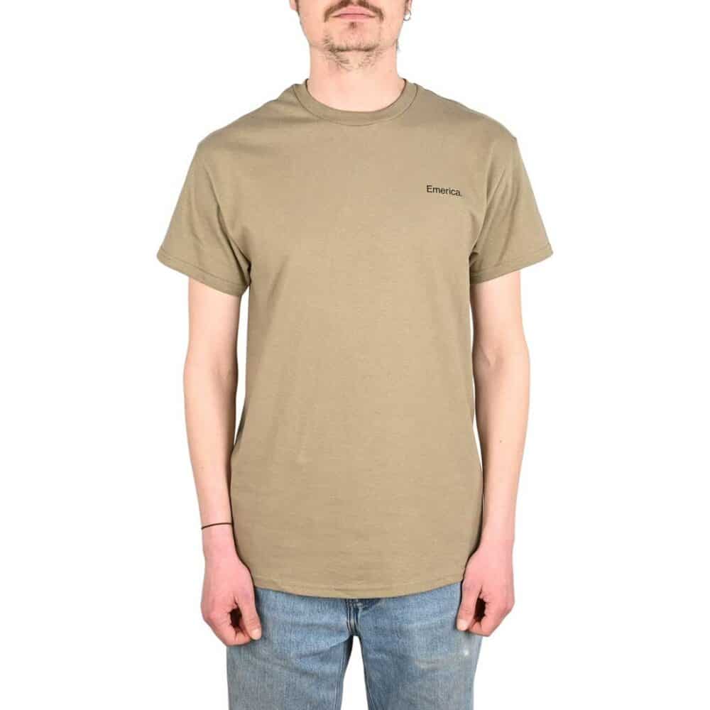 Emerica Lockup S/S T-Shirt - Moss Green