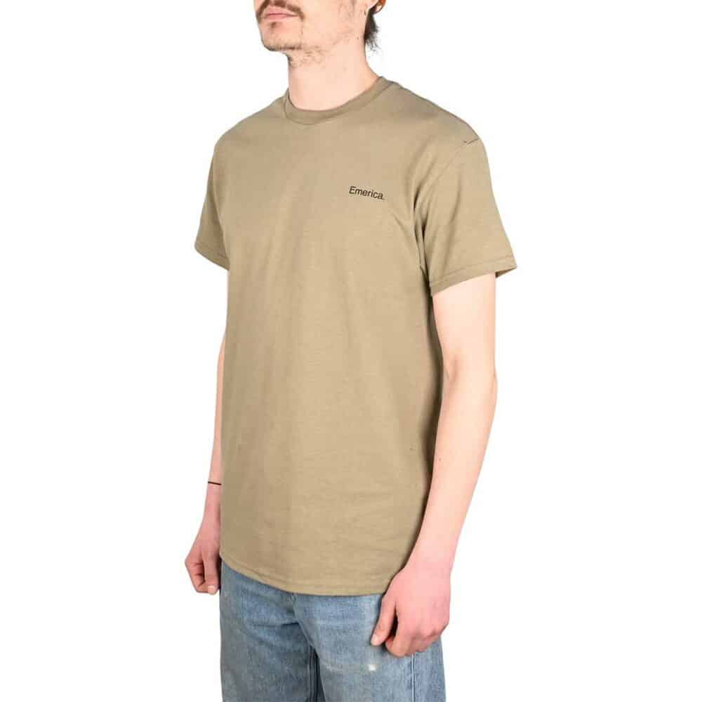Emerica Lockup S/S T-Shirt - Moss Green
