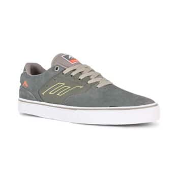 Emerica The Low Vulc Skate Shoes - Grey/Tan