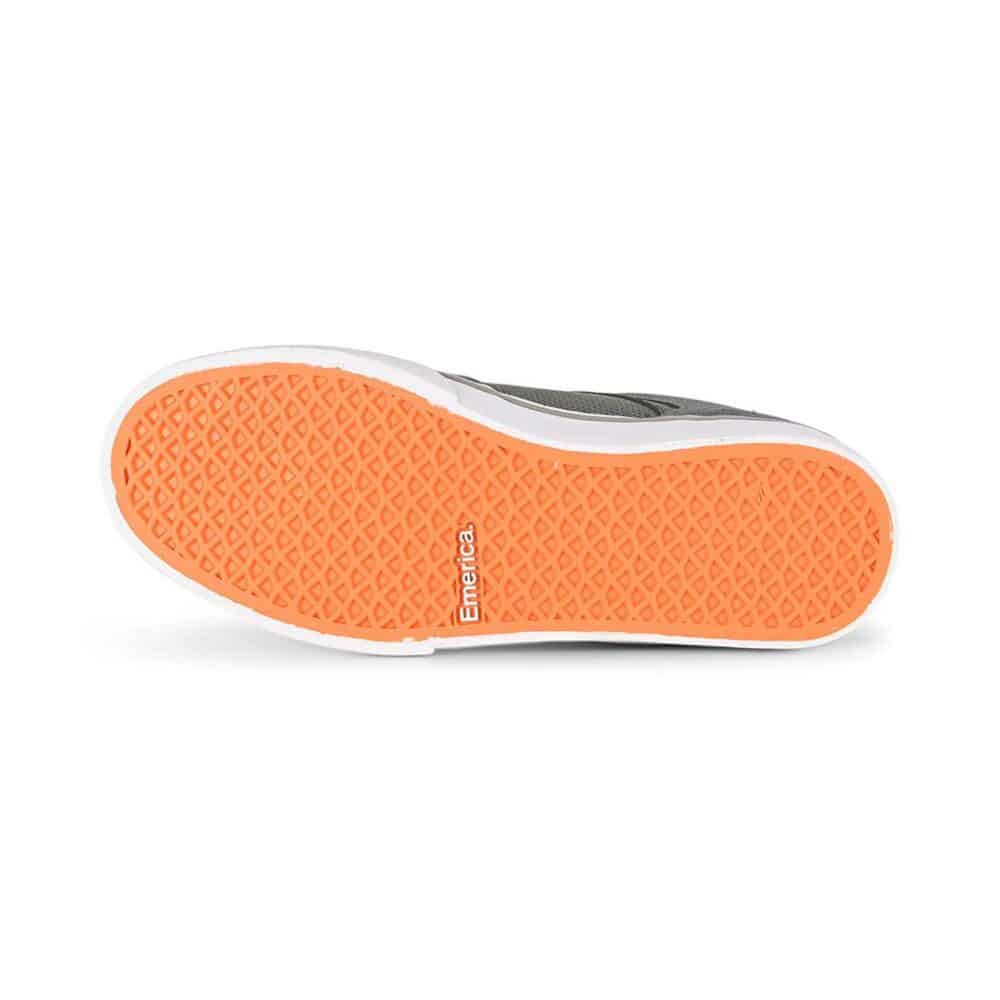 Emerica The Low Vulc Skate Shoes - Grey/Tan