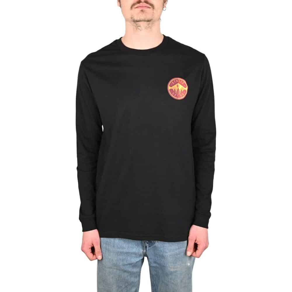 Etnies 3 Pines Long Sleeve T-Shirt - Black