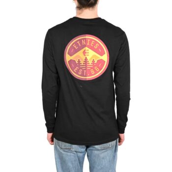 Etnies 3 Pines Long Sleeve T-Shirt - Black