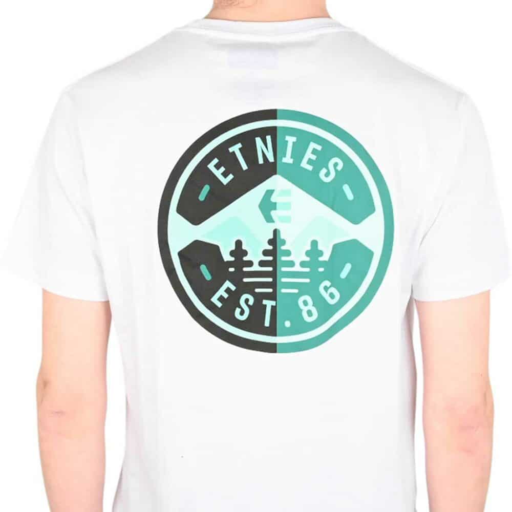 Etnies 3 Pines S/S T-Shirt - White