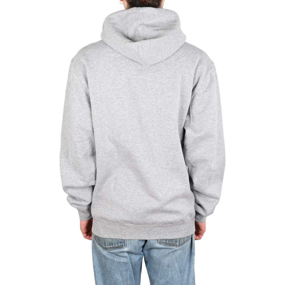 Etnies Classic Icon Pullover Hoodie - Grey/Grey/Yellow