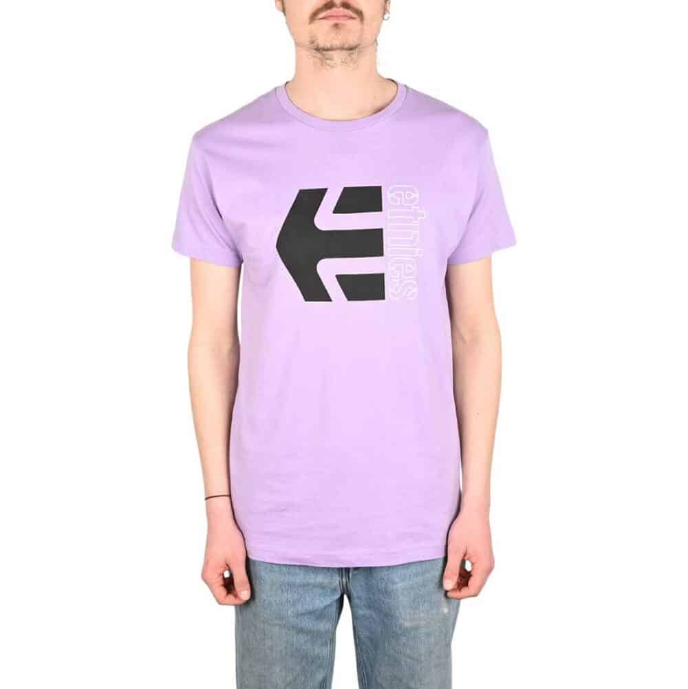 Etnies Corp Combo S/S T-Shirt - Lavender