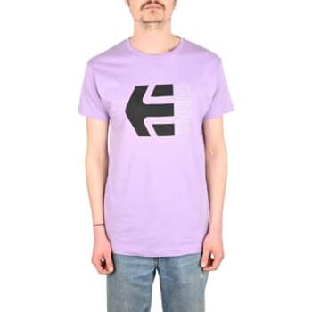 Etnies Corp Combo S/S T-Shirt - Lavender