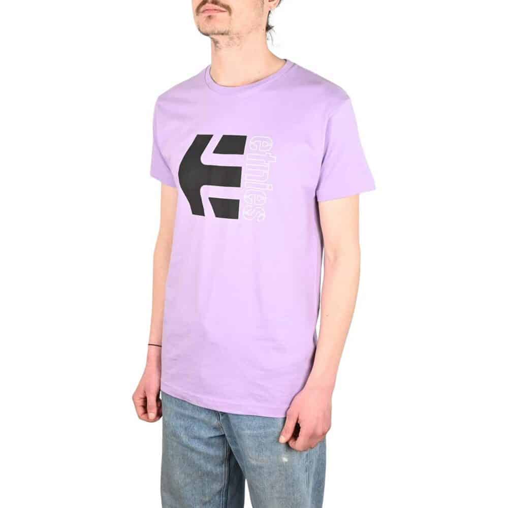 Etnies Corp Combo S/S T-Shirt - Lavender