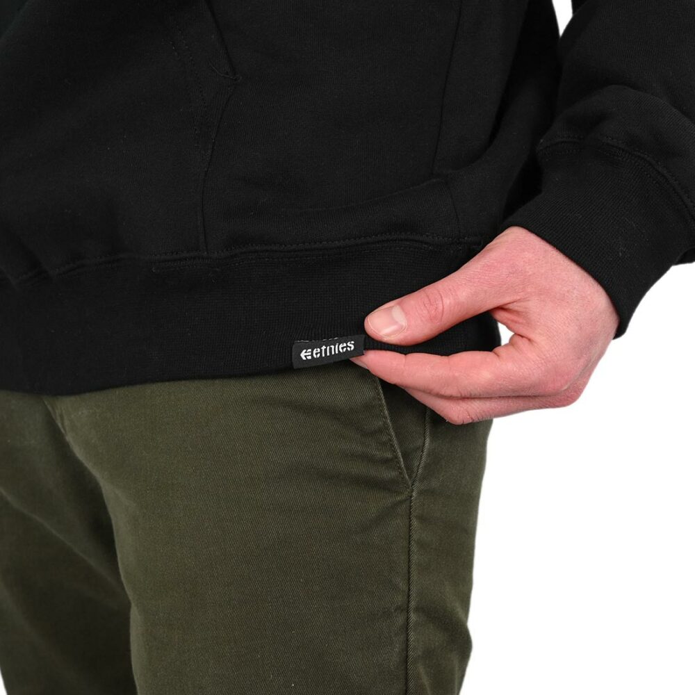 Etnies Ecorp Pullover Hoodie - Black/White/Yellow