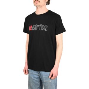 Etnies Ecorp S/S T-Shirt - Black/Red/White