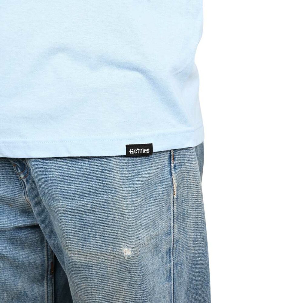Etnies Icon S/S T-Shirt - Light Blue