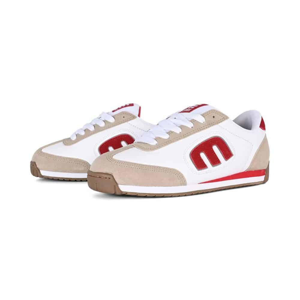 Etnies Lo-Cut II LS Skate Shoes - Grey/Red/White