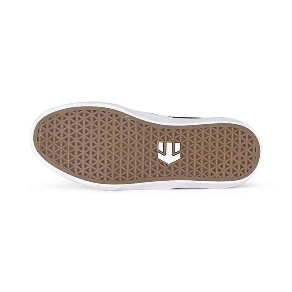 Etnies Lo-Cut Slip-On Skate Shoes - Black/White