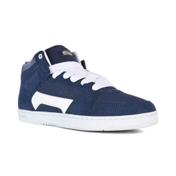 Etnies MC Rap High Skate Shoes - Navy/White