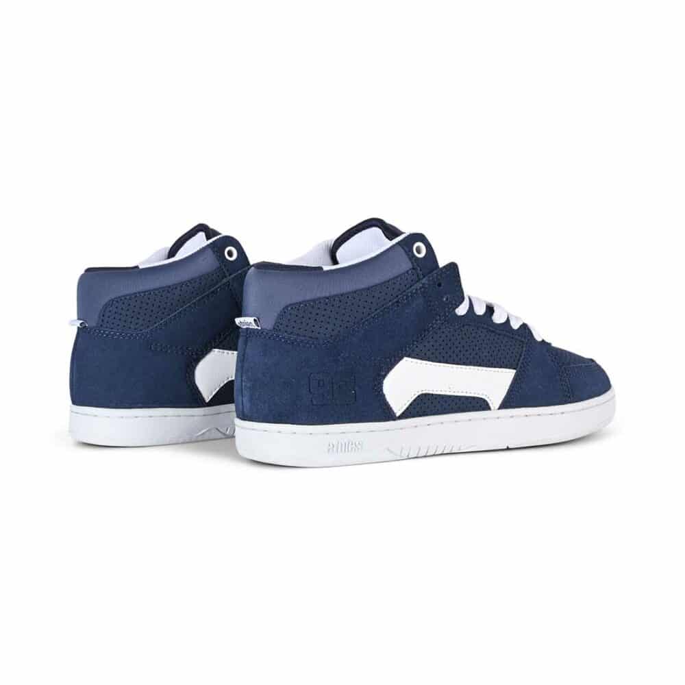Etnies MC Rap High Skate Shoes - Navy/White